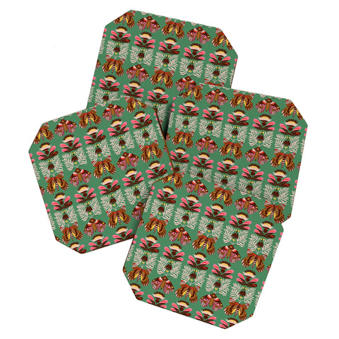 Holli Zollinger POMPA BUTTERFLY Coaster Set