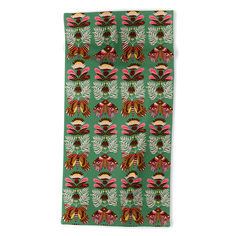 Holli Zollinger POMPA BUTTERFLY Beach Towel