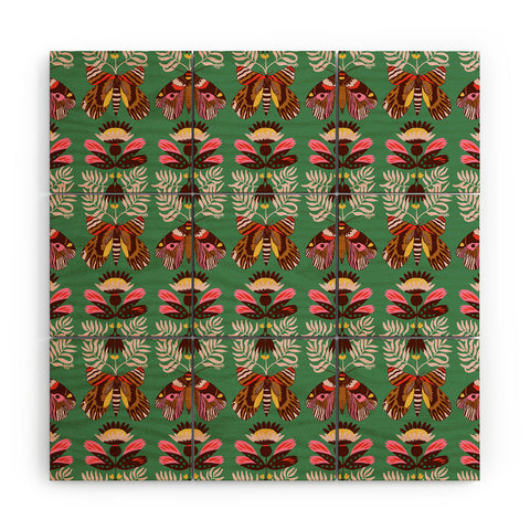 Holli Zollinger POMPA BUTTERFLY Wood Wall Mural