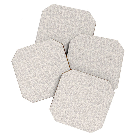 Holli Zollinger POPPY GREY Coaster Set