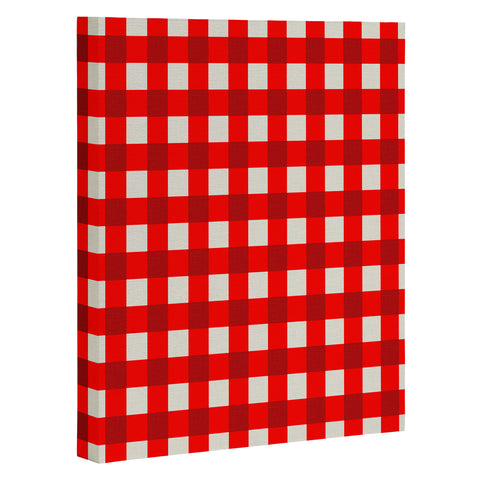 Holli Zollinger Red Gingham Art Canvas
