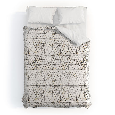 Holli Zollinger Rustic Diamond Duvet Cover