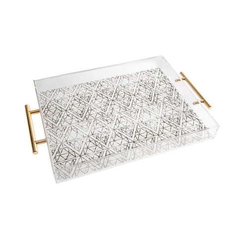 Holli Zollinger Rustic Diamond Acrylic Tray