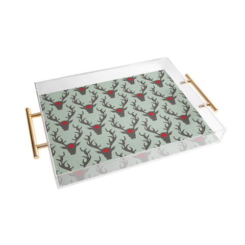 Holli Zollinger Scando Deer Acrylic Tray