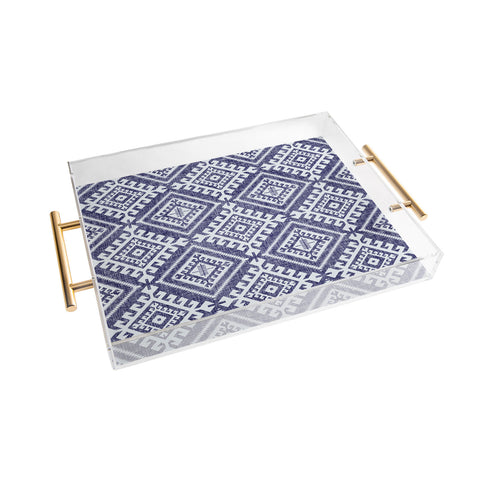 Holli Zollinger Shakami Denim Acrylic Tray