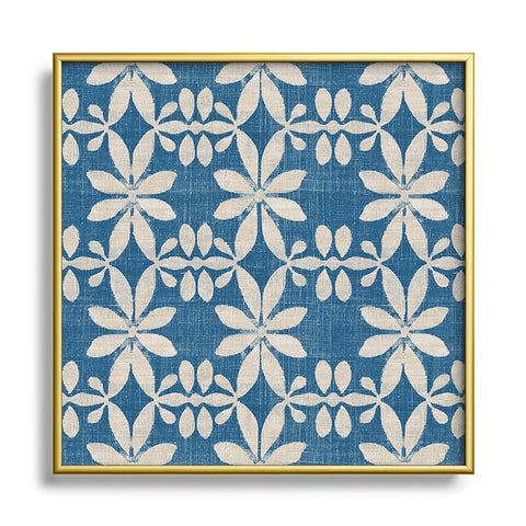 Holli Zollinger STELLA WEST STAR DENIM Square Metal Framed Art Print