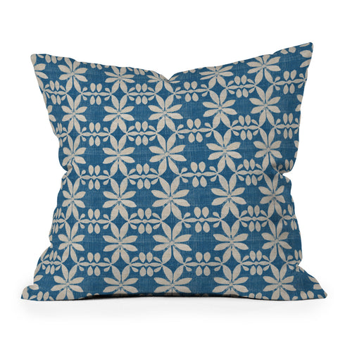 Holli Zollinger STELLA WEST STAR DENIM Throw Pillow