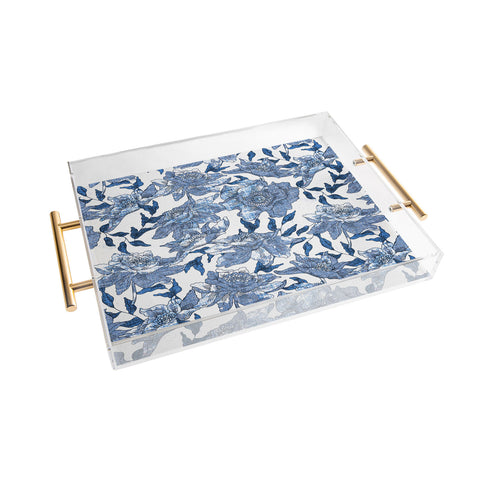 Holli Zollinger Summertime Indigo Acrylic Tray