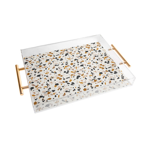 Holli Zollinger TERRAZZO NATURAL Acrylic Tray