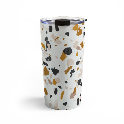 Holli Zollinger TERRAZZO NATURAL Travel Mug