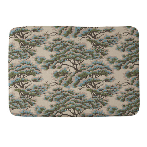 Holli Zollinger UMBRIA DUSK WOODS Memory Foam Bath Mat