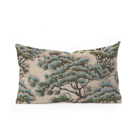 Holli Zollinger UMBRIA DUSK WOODS Oblong Throw Pillow