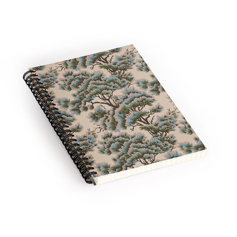 Holli Zollinger UMBRIA DUSK WOODS Spiral Notebook