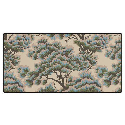 Holli Zollinger UMBRIA DUSK WOODS Desk Mat