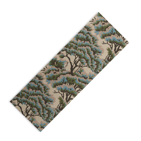 Holli Zollinger UMBRIA DUSK WOODS Yoga Mat
