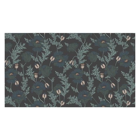 Holli Zollinger VERANDA MIDNIGHT POPPY Tablecloth