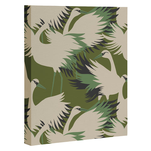 Holli Zollinger VERANDA SWAN Art Canvas