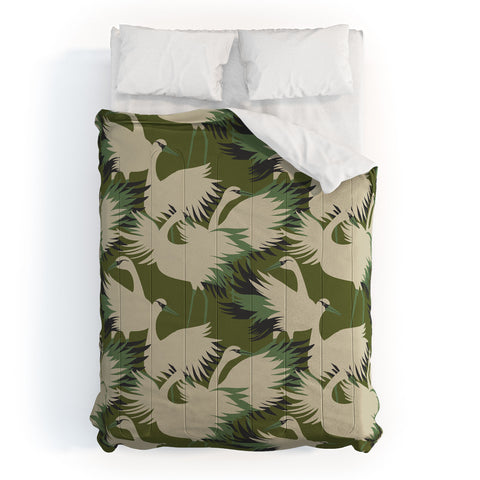 Holli Zollinger VERANDA SWAN Comforter