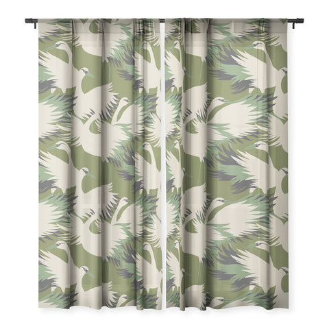 Holli Zollinger VERANDA SWAN Sheer Non Repeat