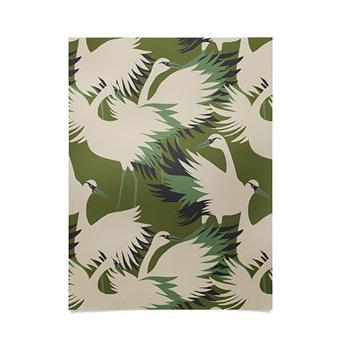 Holli Zollinger VERANDA SWAN Poster