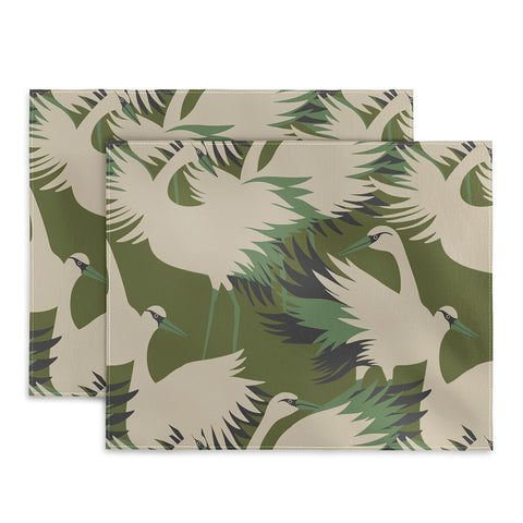 Holli Zollinger VERANDA SWAN Placemat