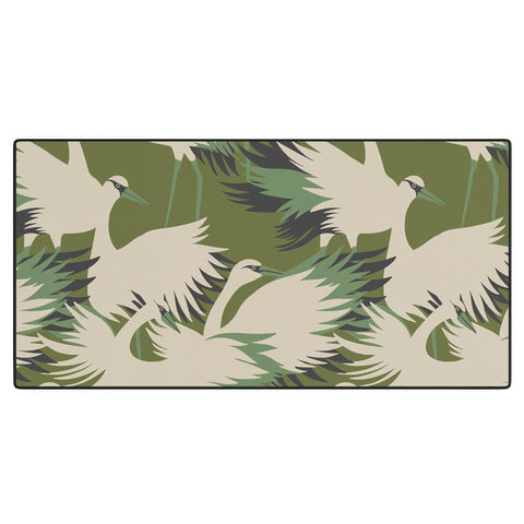 Holli Zollinger VERANDA SWAN Desk Mat