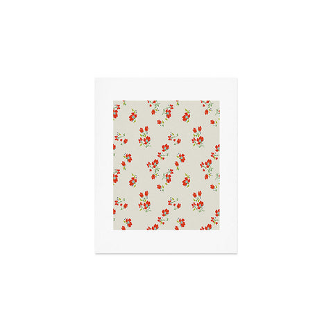 Holli Zollinger VINTAGE FLORAL Holli Zollinger Art Print