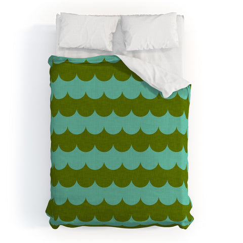 Holli Zollinger Waves Of Color Duvet Cover