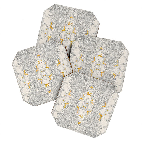 Holli Zollinger ZALI NEUTRAL Coaster Set
