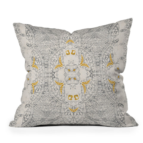 Holli Zollinger ZALI NEUTRAL Outdoor Throw Pillow