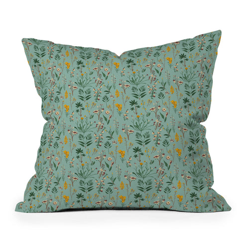 Holli Zollinger ZARAH WILDFLOWER Outdoor Throw Pillow