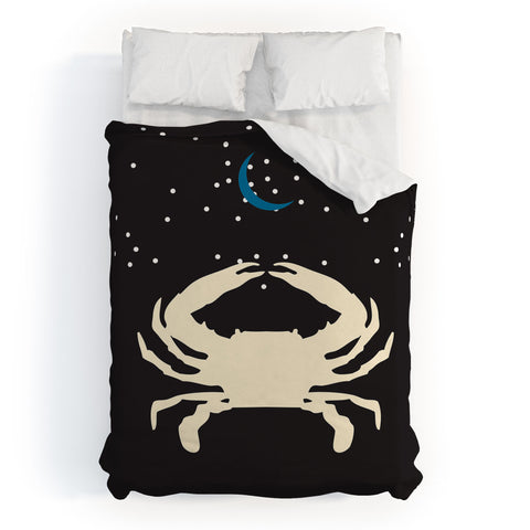 Holli Zollinger ZODIAC CANCER Duvet Cover