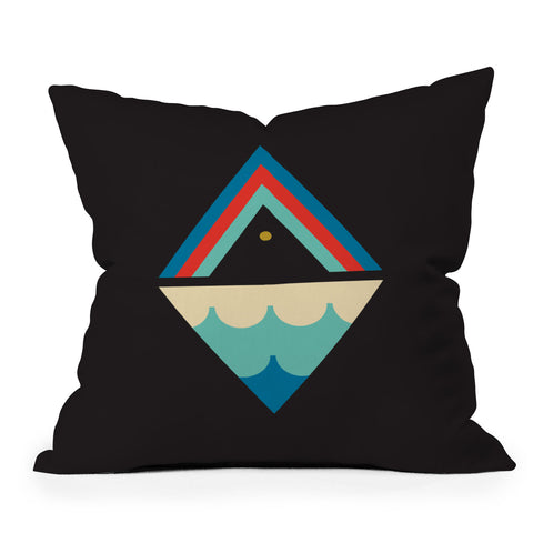 Holli Zollinger ZODIAC PISCES Outdoor Throw Pillow