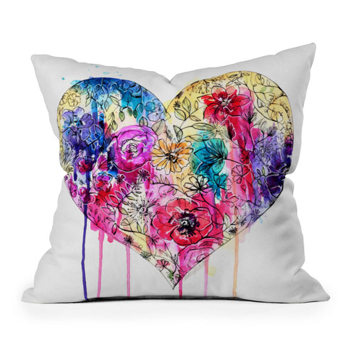 Holly Sharpe Cherish Outdoor Throw Pillow