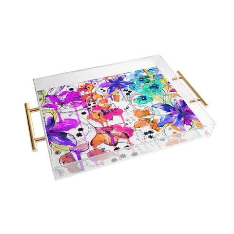 Holly Sharpe Lost In Botanica 1 Acrylic Tray