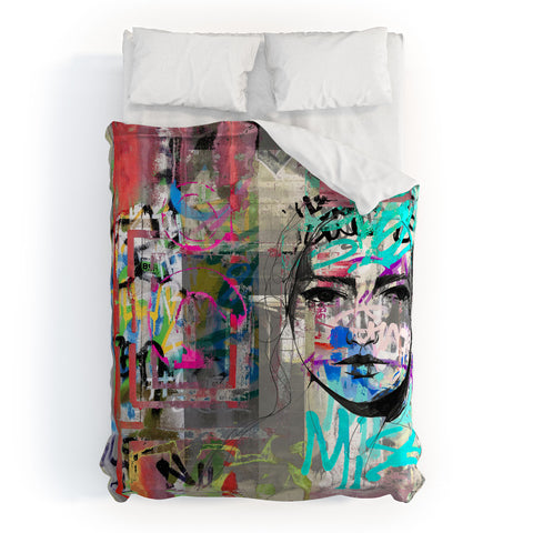 Holly Sharpe Rainbow Ruin Duvet Cover
