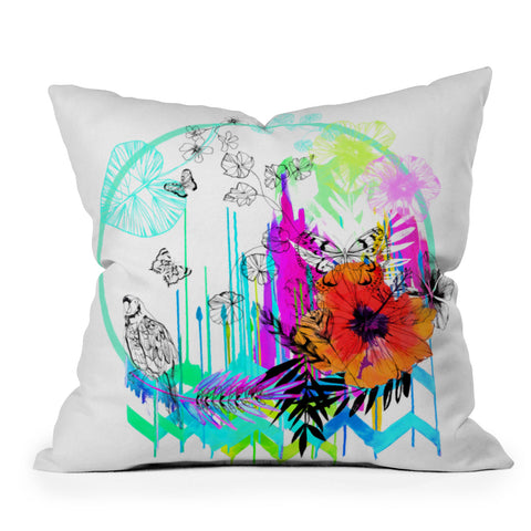 Holly Sharpe Siesta Outdoor Throw Pillow