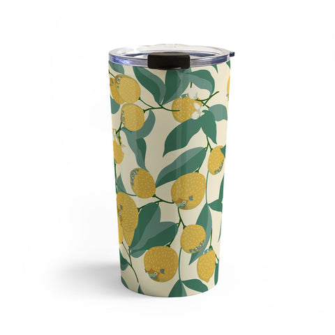 Huebucket Lemon Pugs Travel Mug