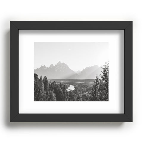 In This Instance Photography Grand Tetons Snake River Sunset Recessed Framing Rectangle