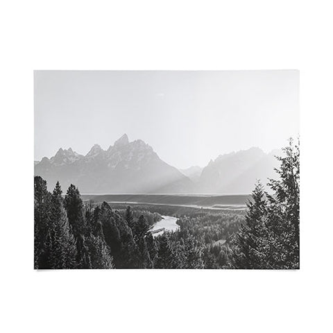 In This Instance Photography Grand Tetons Snake River Sunset Poster