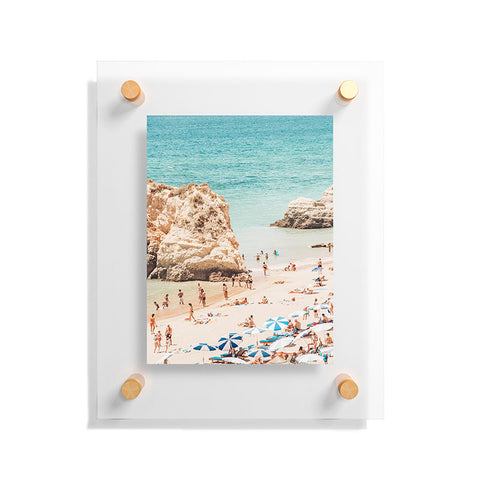 Ingrid Beddoes Aerial Beach Print Ocean Floating Acrylic Print