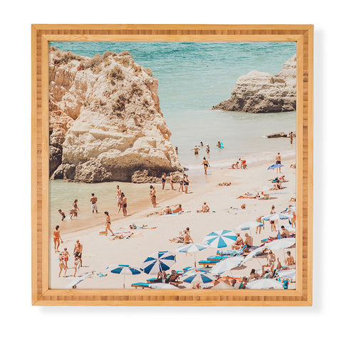 Ingrid Beddoes Aerial Beach Print Ocean Framed Wall Art