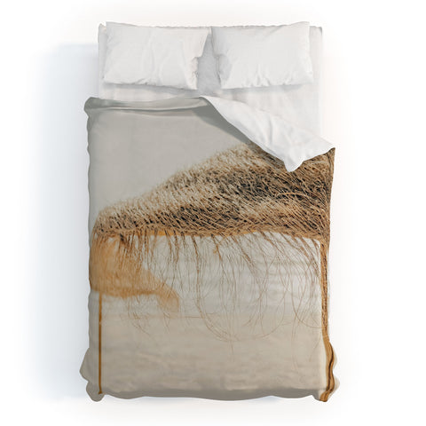 Ingrid Beddoes beach dreams III Duvet Cover