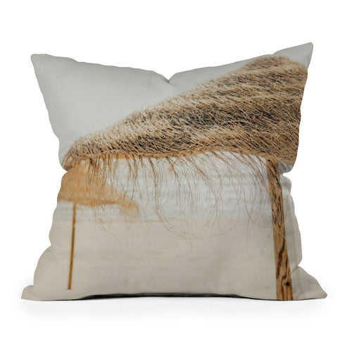 Ingrid Beddoes beach dreams III Outdoor Throw Pillow