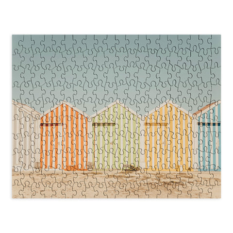 Ingrid Beddoes Beach Huts II Puzzle