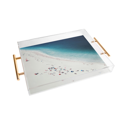 Ingrid Beddoes Beach Midnight Blue Acrylic Tray