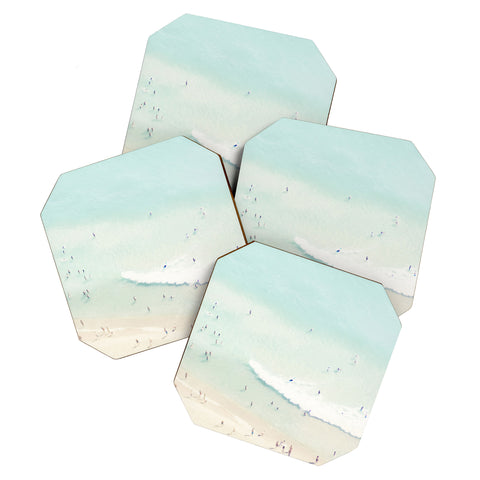 Ingrid Beddoes Beach Summer Fun I Coaster Set