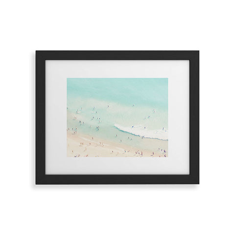 Ingrid Beddoes Beach Summer Fun I Framed Art Print