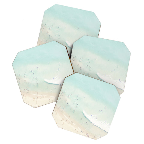 Ingrid Beddoes Beach Summer Love ll Coaster Set