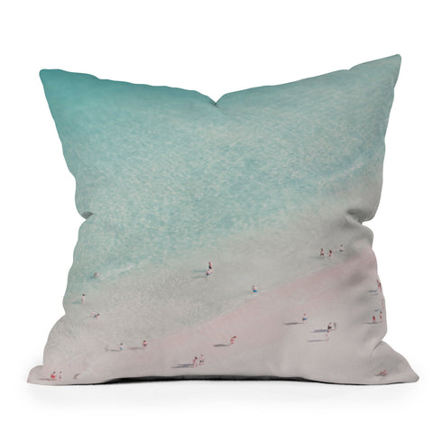 Ingrid Beddoes Beach Summer Love lll Outdoor Throw Pillow